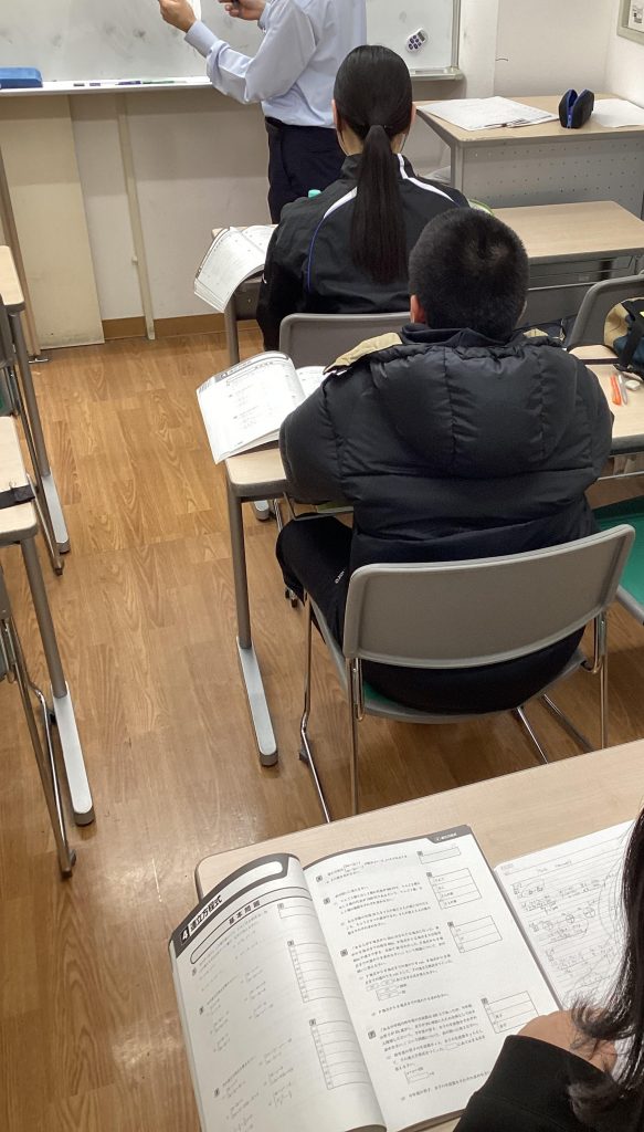 部活が始まっても、しっかり勉強。冬期7日目！