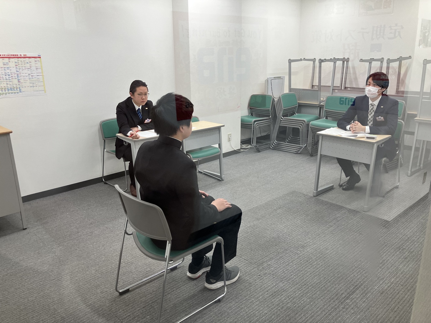 中３推薦入試面接特訓