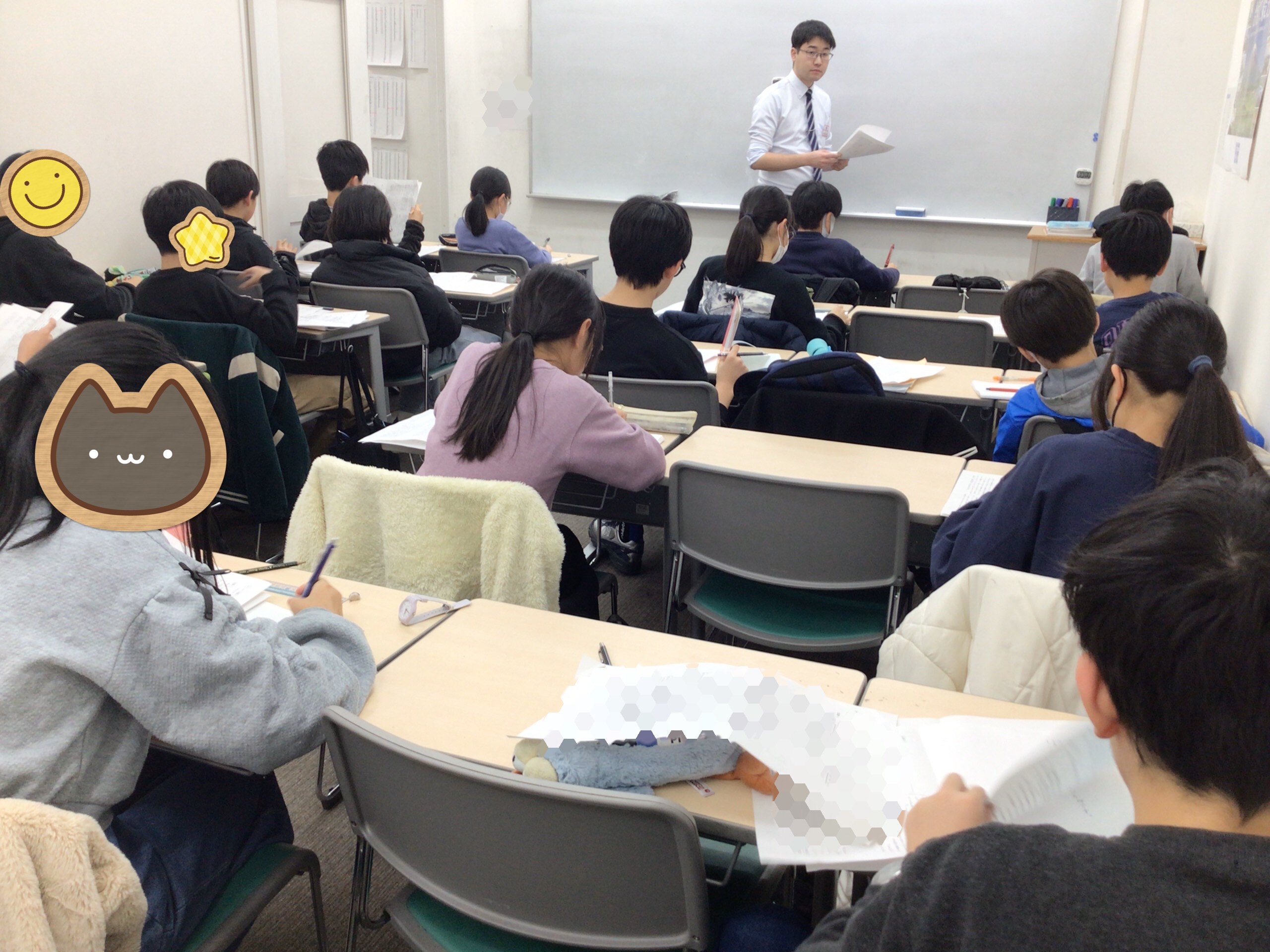 あっという間。