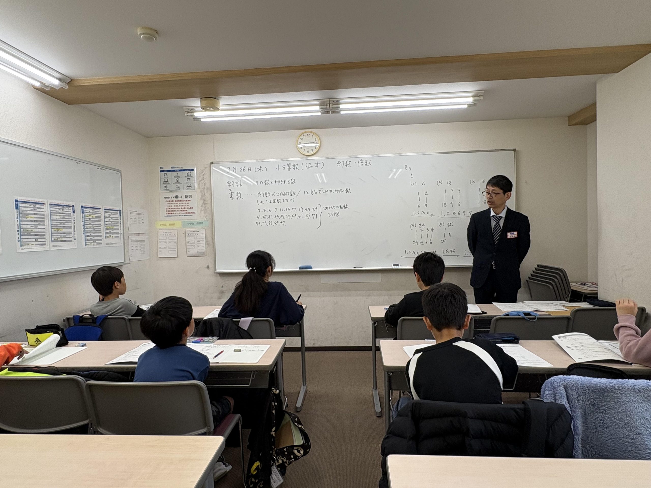 春期講習スタート；復習が大事。
