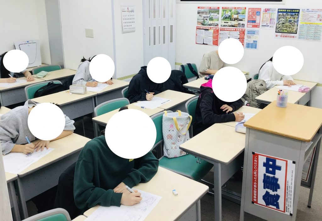 【中３生】第一回理社到達度テスト実施！