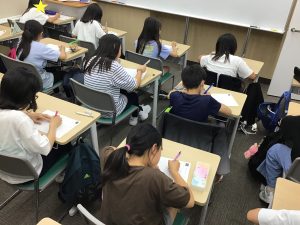 学判目前！集中力の５月