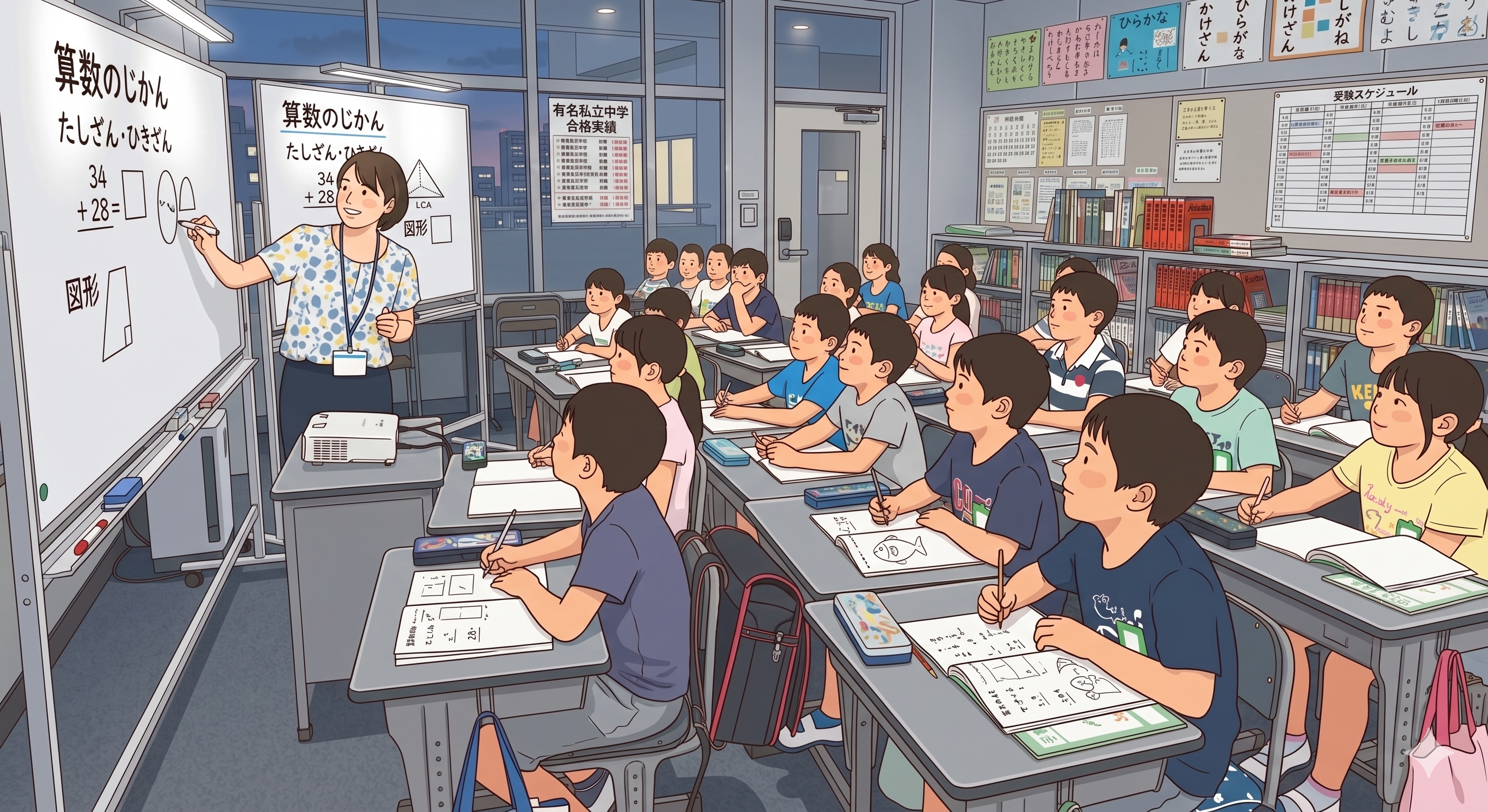 小学生の様子！