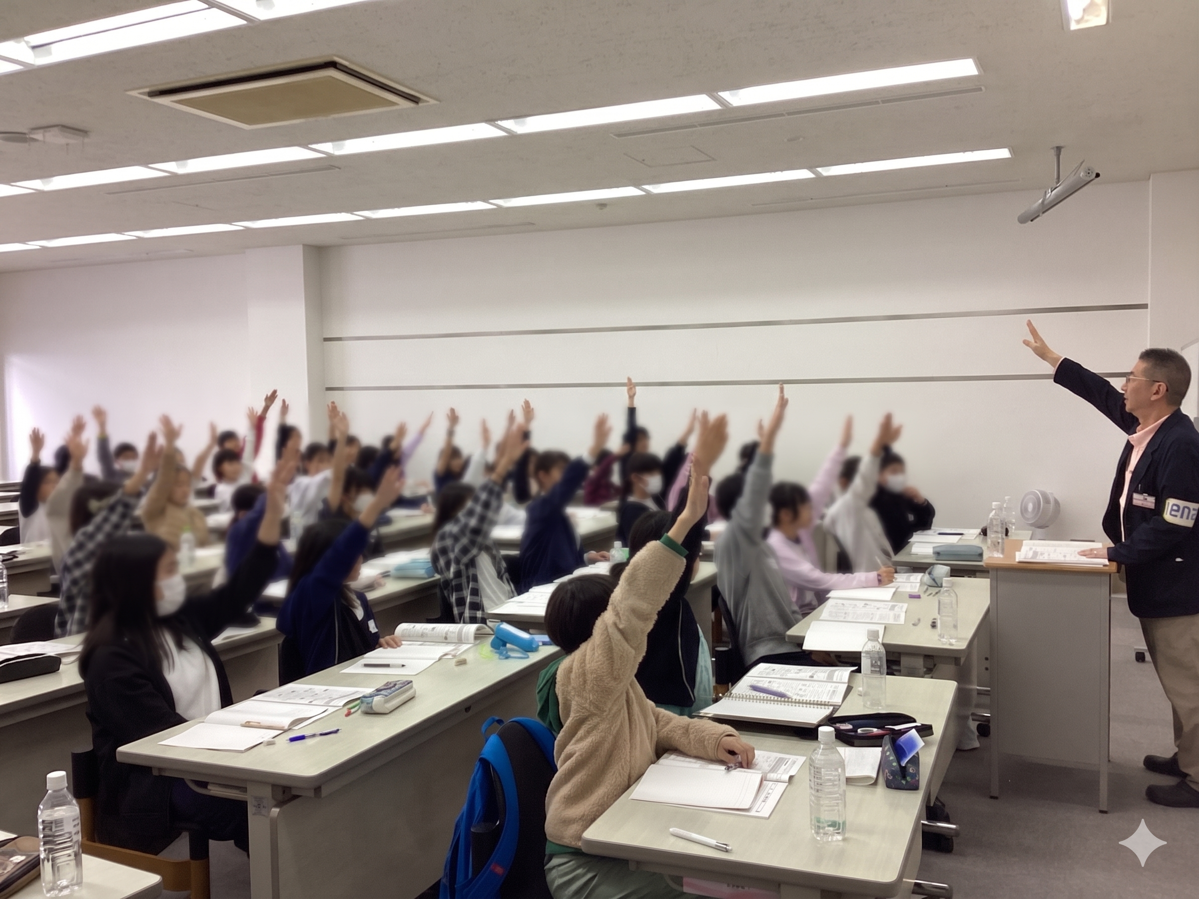 小６、その眼差しは既に「受験生」。