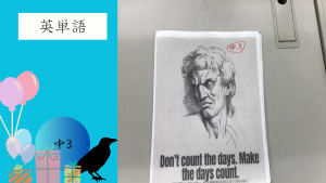 【英単語の徹底】