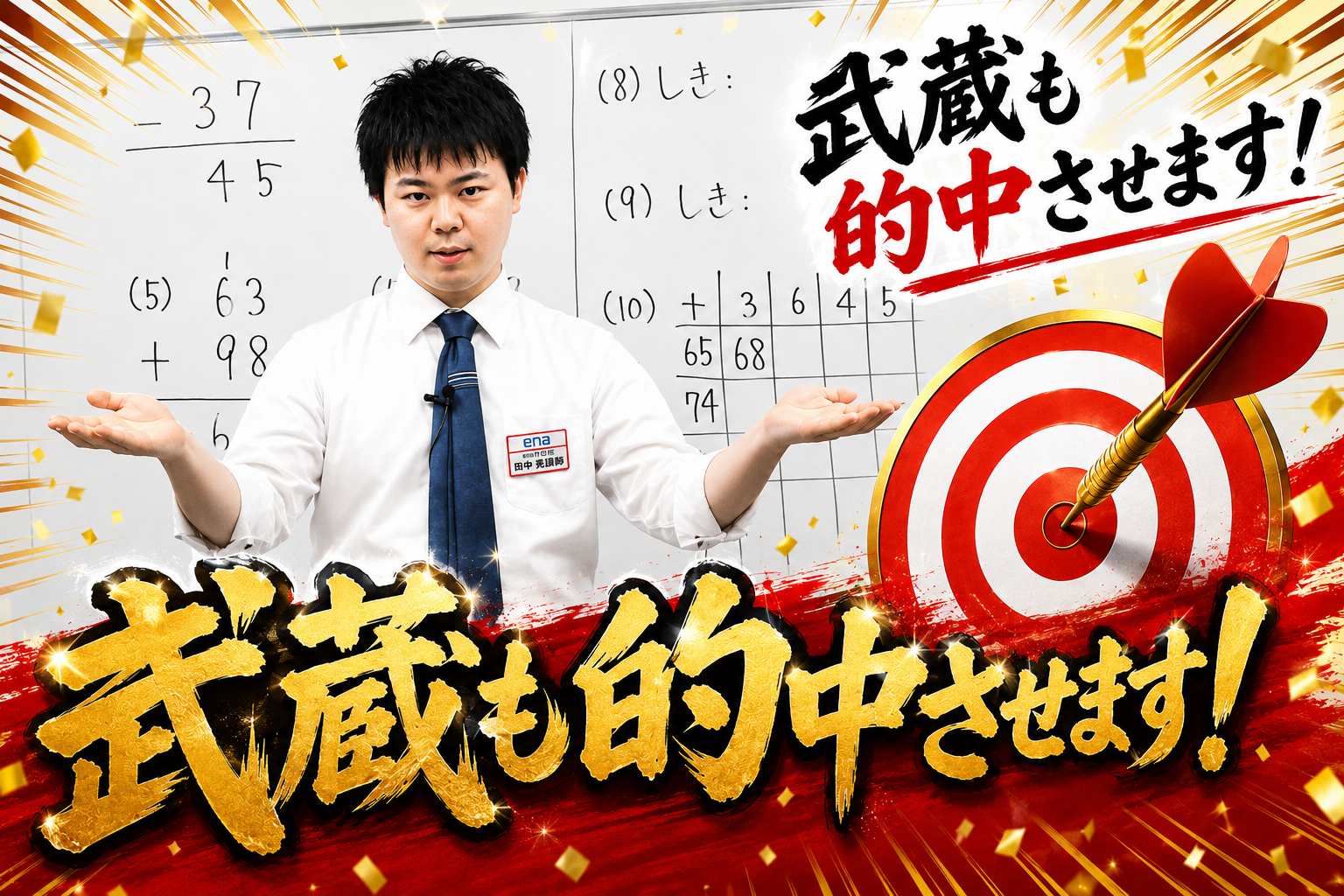 【武蔵高附属中＋私立中コース】日特のご様子のお知らせ