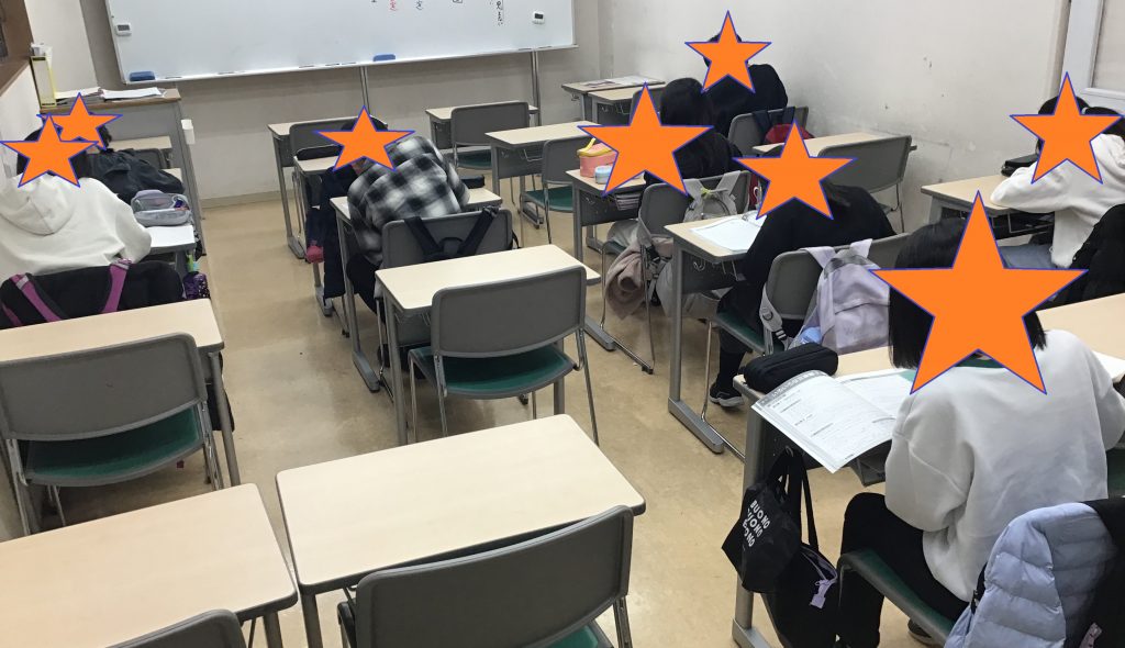 自習室の様子