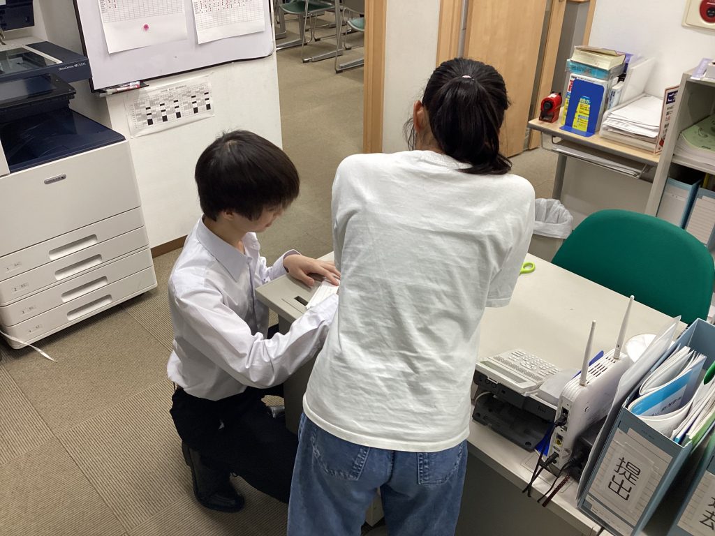 【自習室の様子】