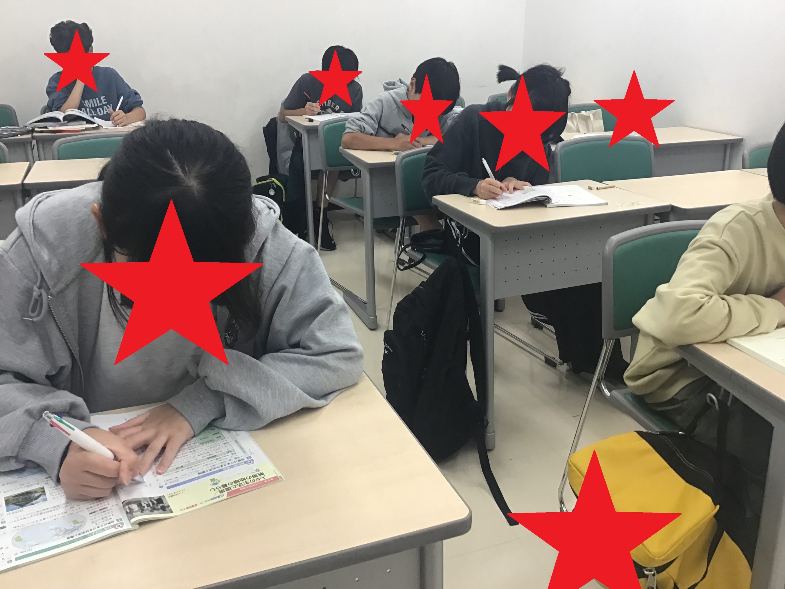 日曜にもテスト対策を！
