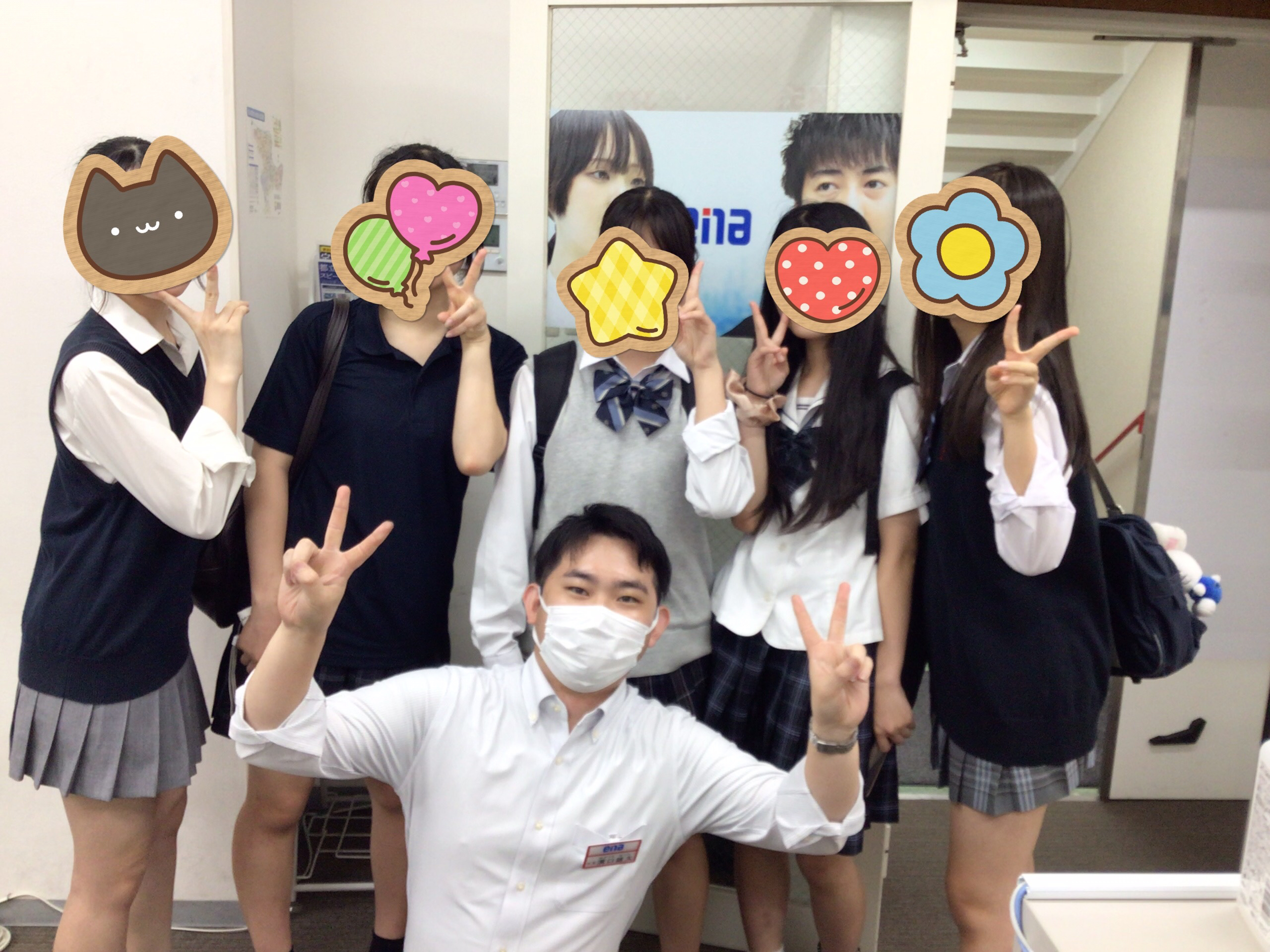 卒業生が来てくれました！