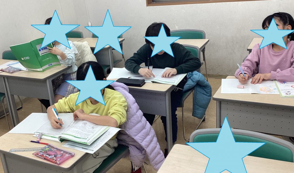 勉強は楽しい！【ena船堀・小学4年生の様子】