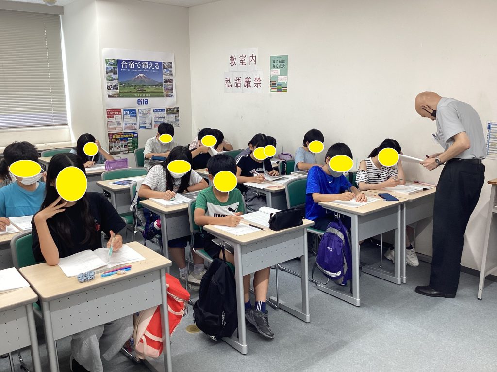 夏期講習の様子①