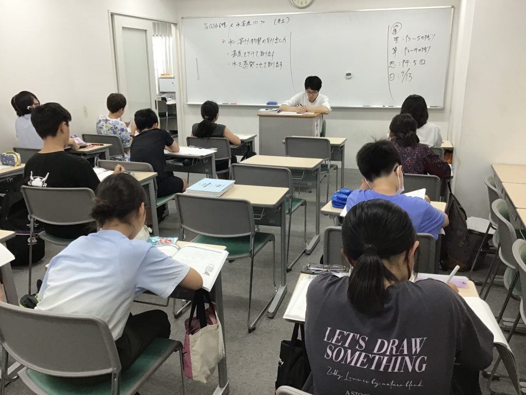 【ena月島】夏期講習開始　7.21