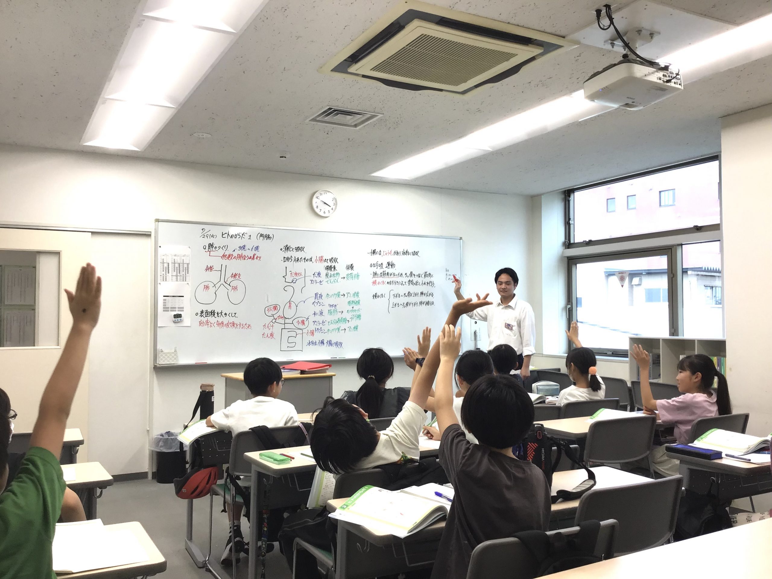 夏期講習　８日目