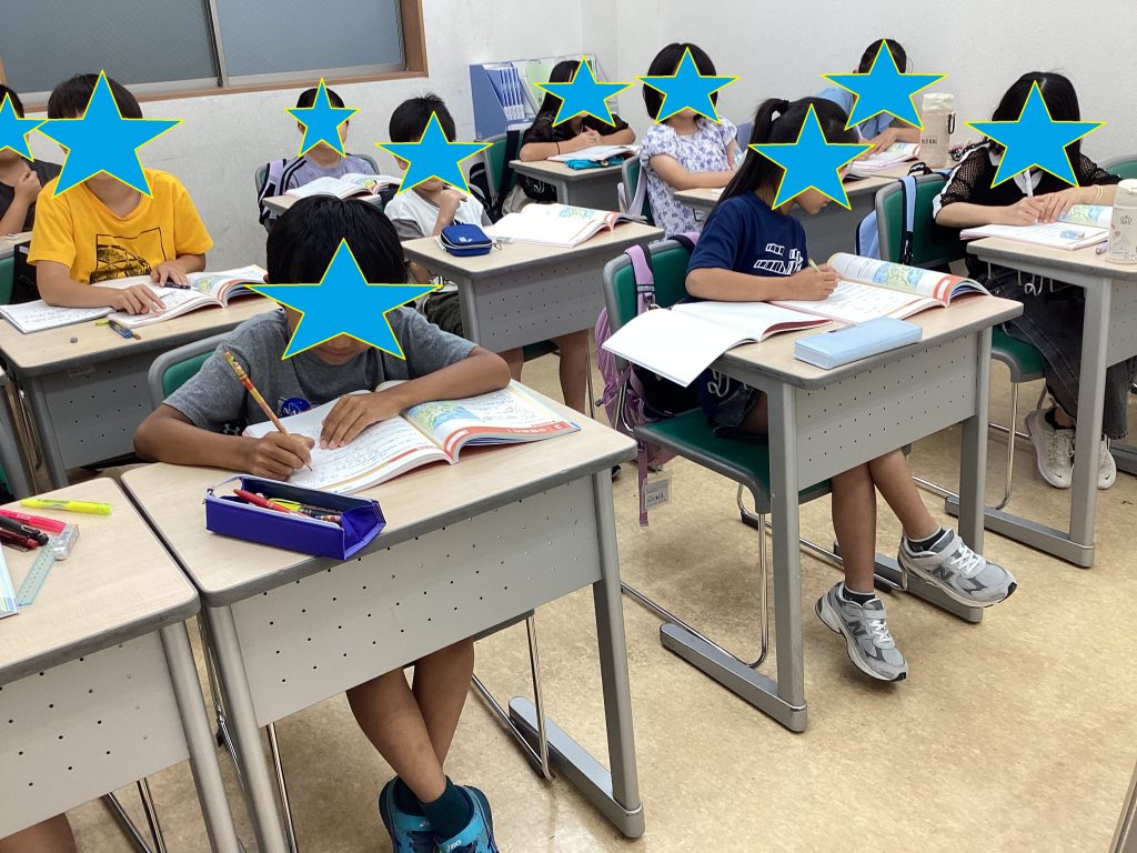 勉強は楽しい！【ena船堀・小学4年生の様子】