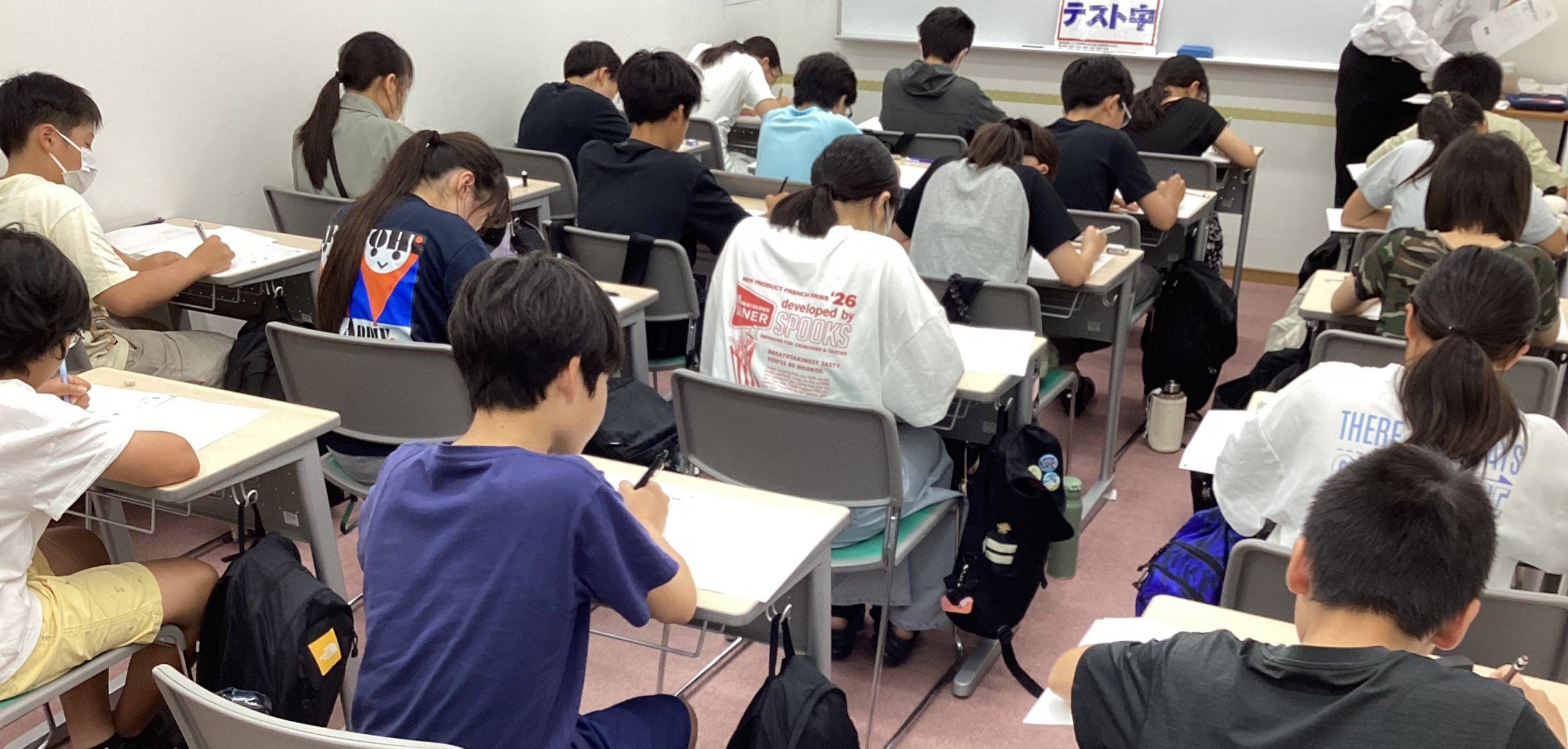 夏期講習　中間報告