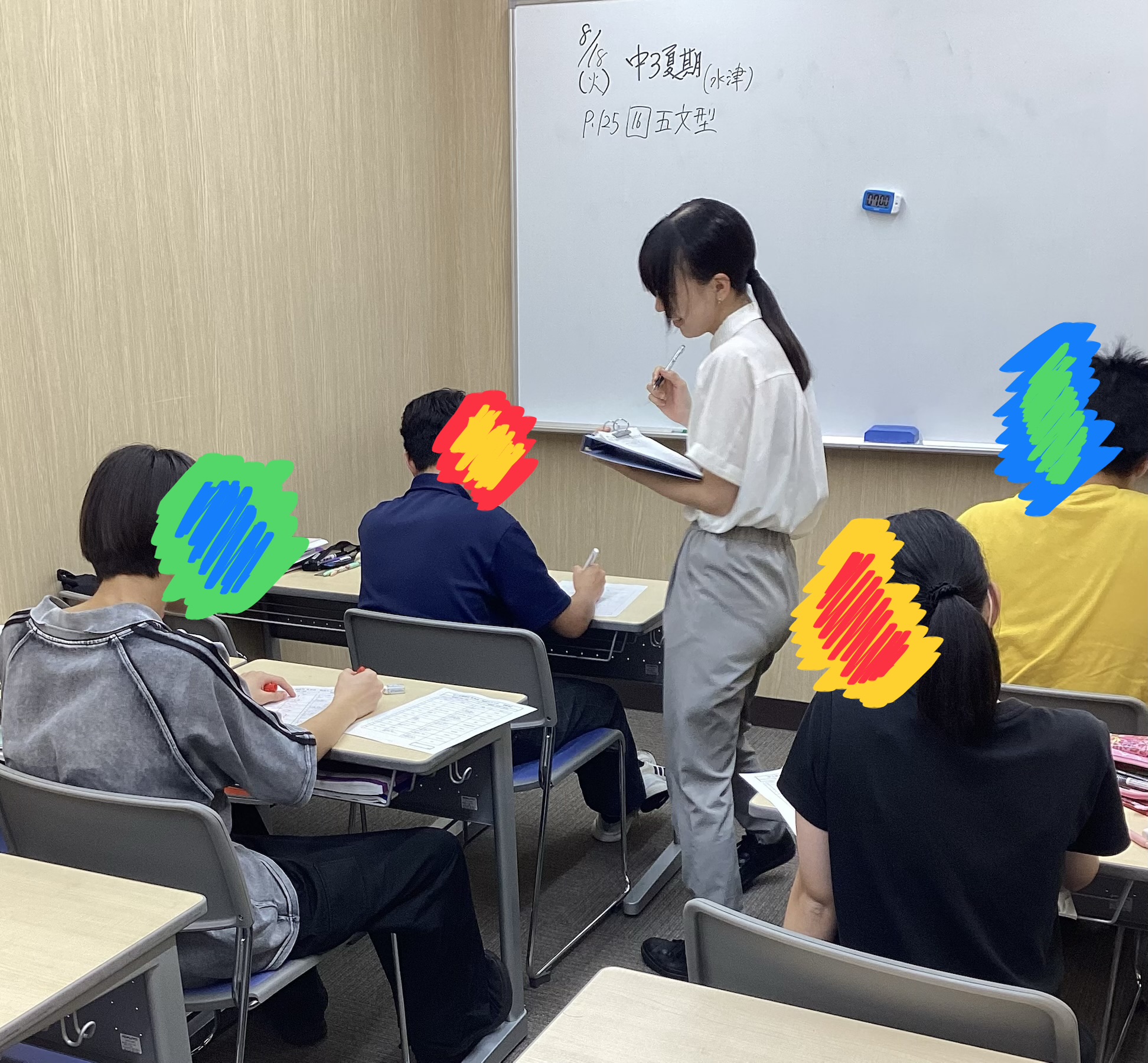 【ena東長崎】夏期講習も終盤です