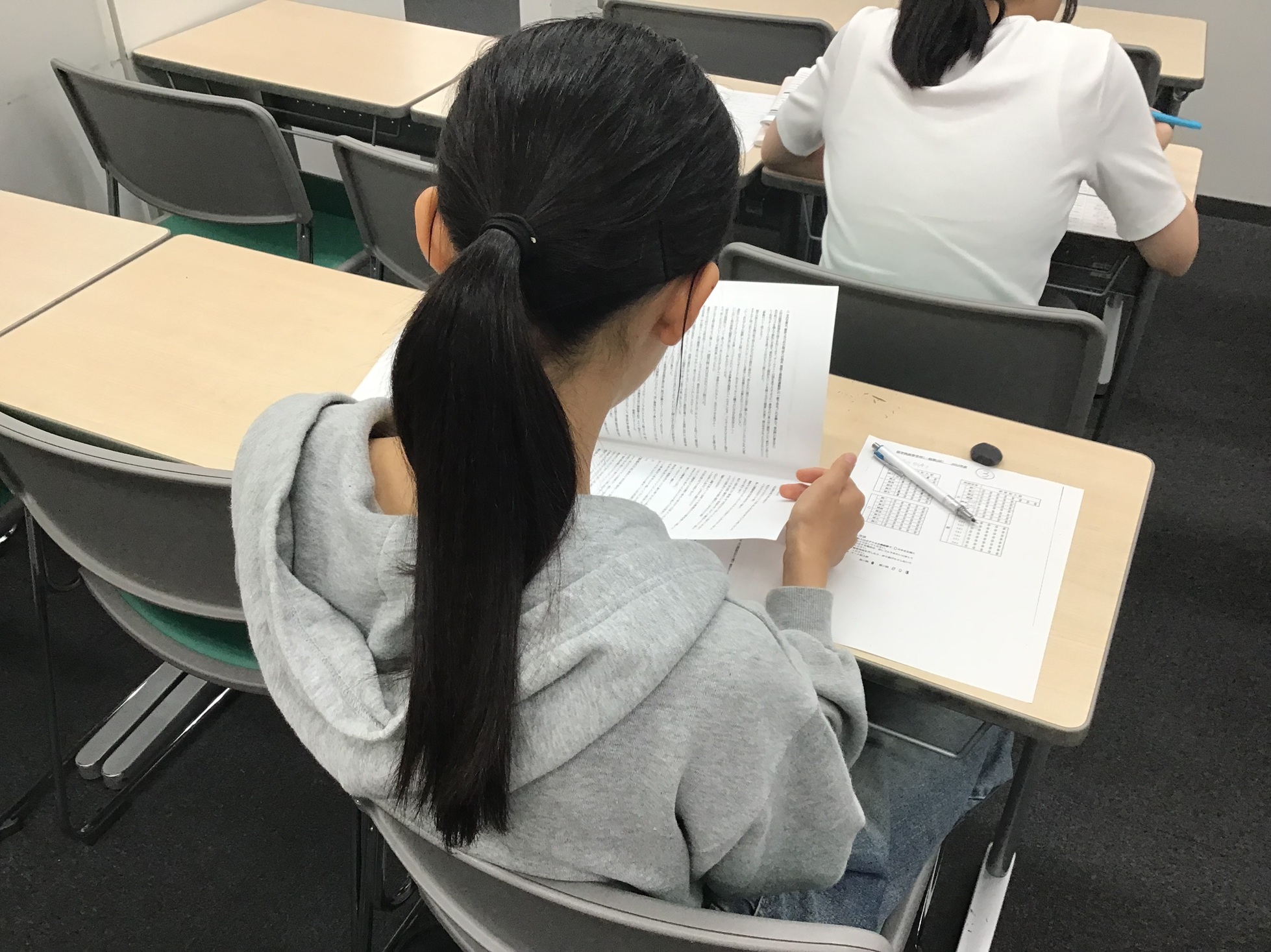 夏期⑨　中３も。