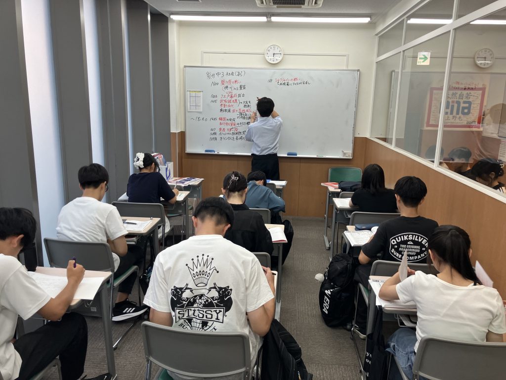 夏期講習折り返し！
