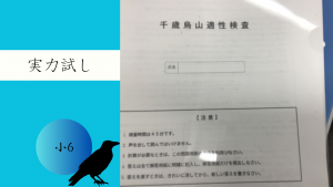 【夏期講習⑳　実力試し】