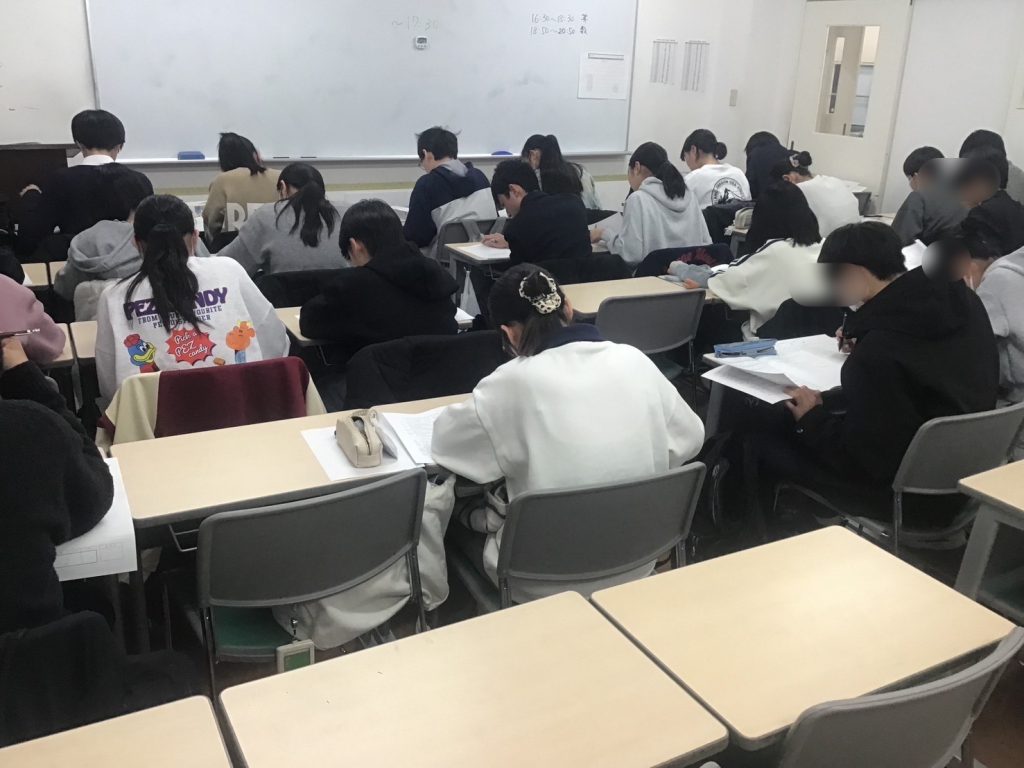 入試本番＆直前特訓開始！