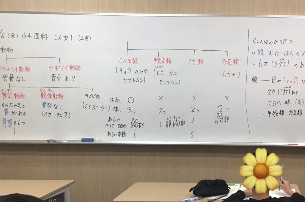 小４理科　こん虫