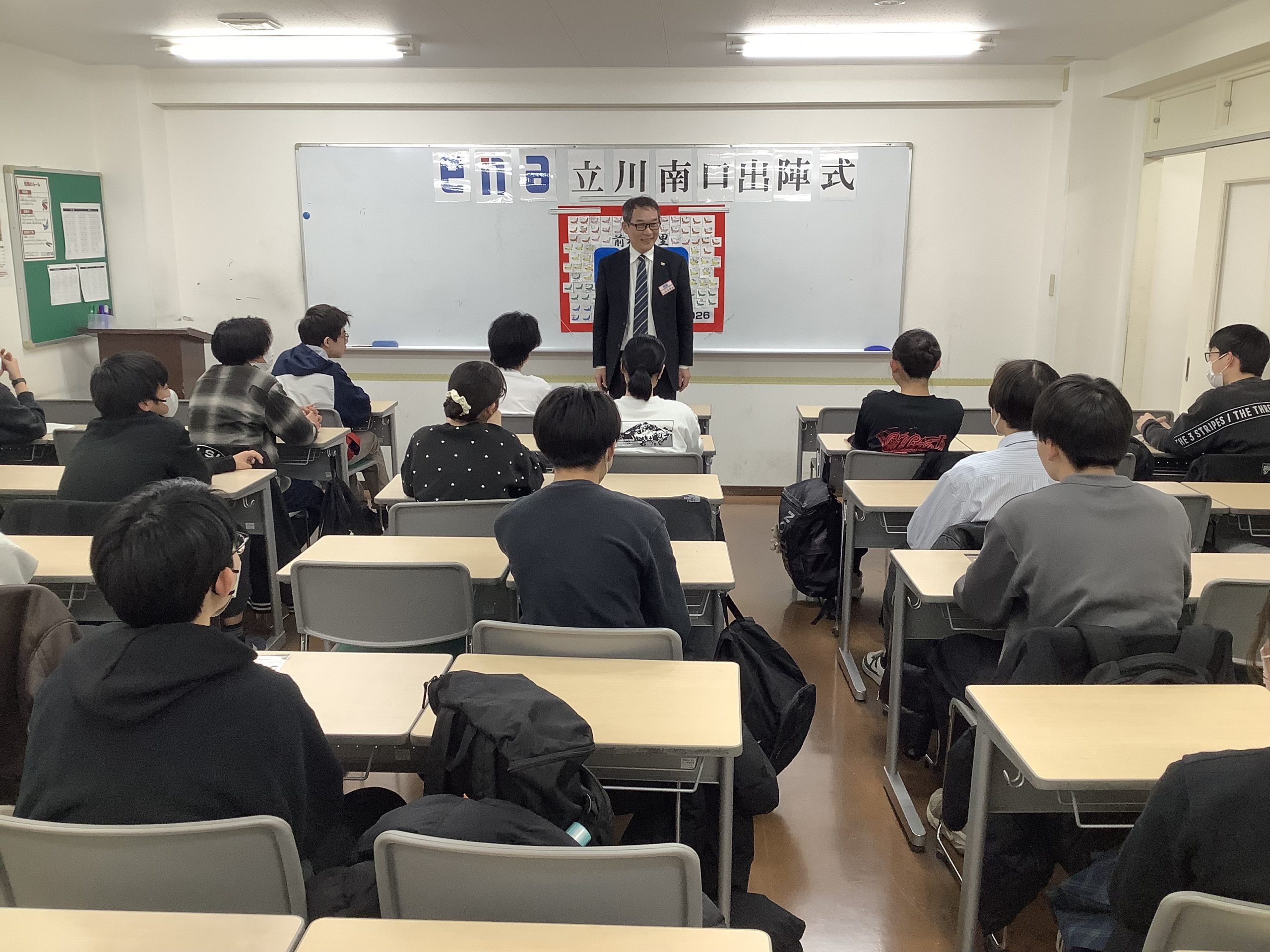 中３のみなさん、明日に全力を