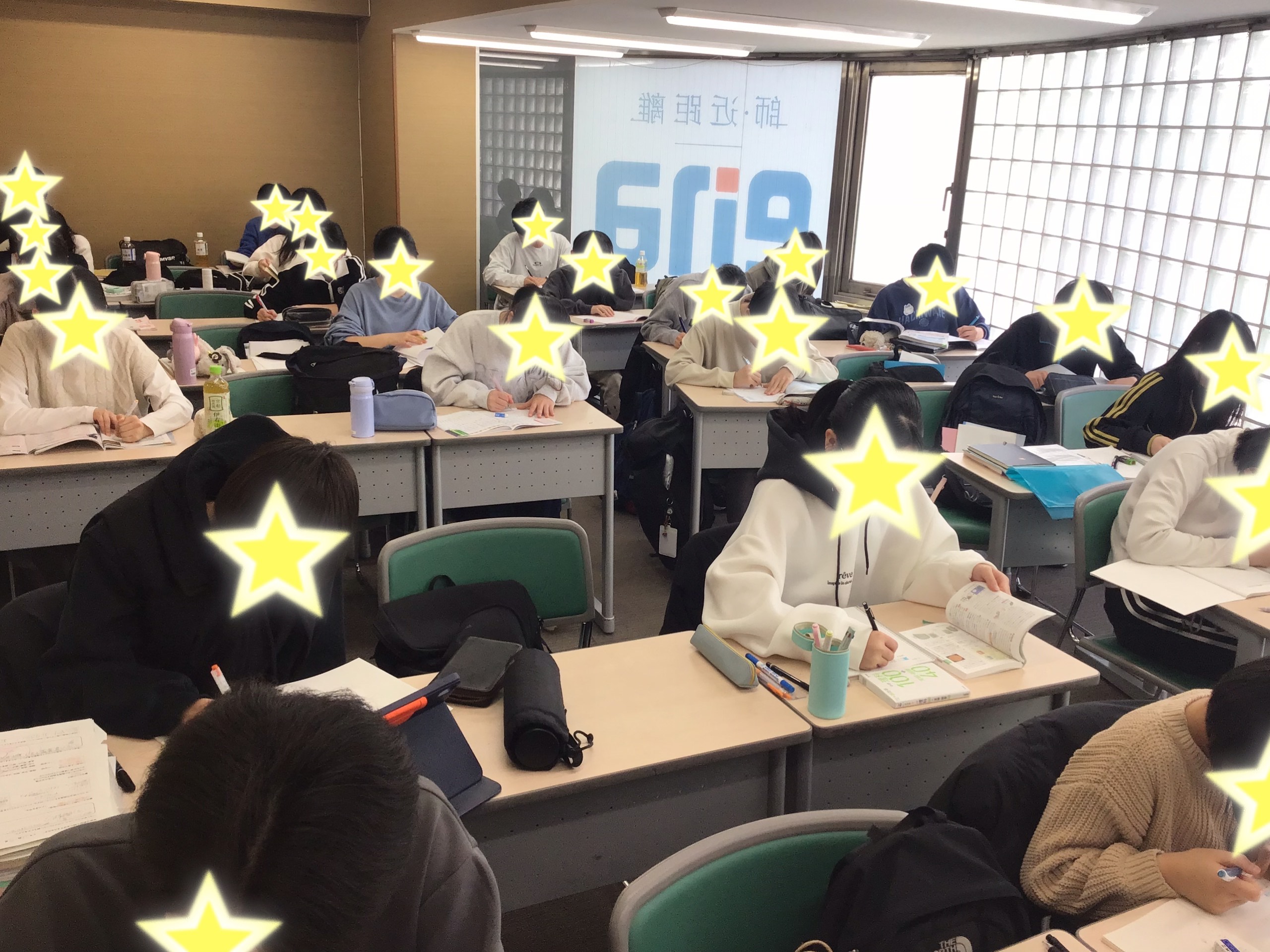 中学生、大奮闘！