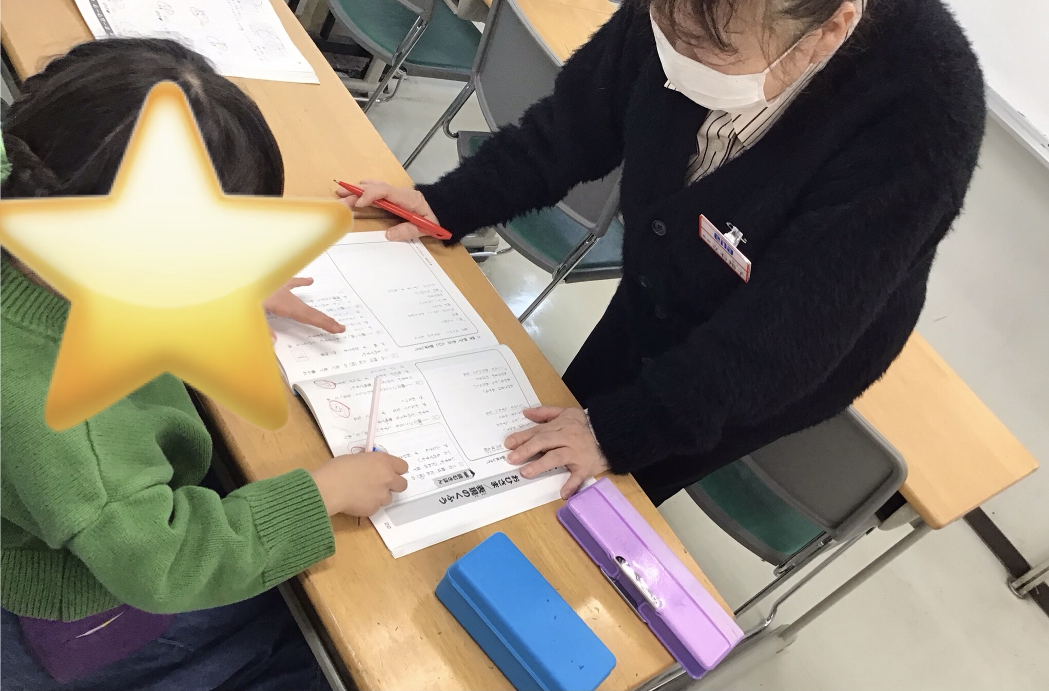 小学校低学年の子も頑張ってます！