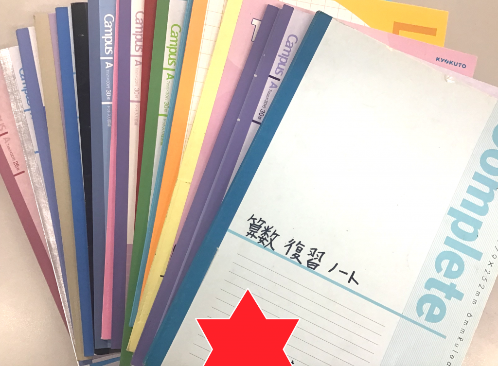 復習ノートを作り切る【つつじヶ丘2026】
