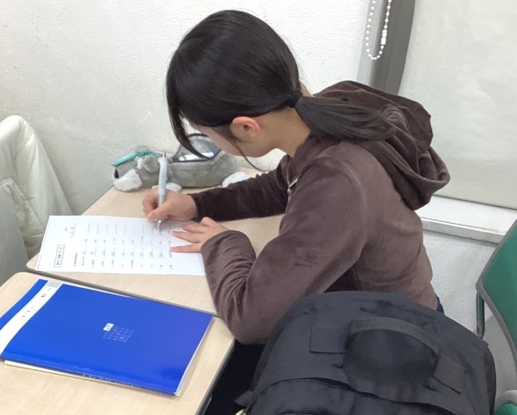 春期講習10日目　最後までやり切る力