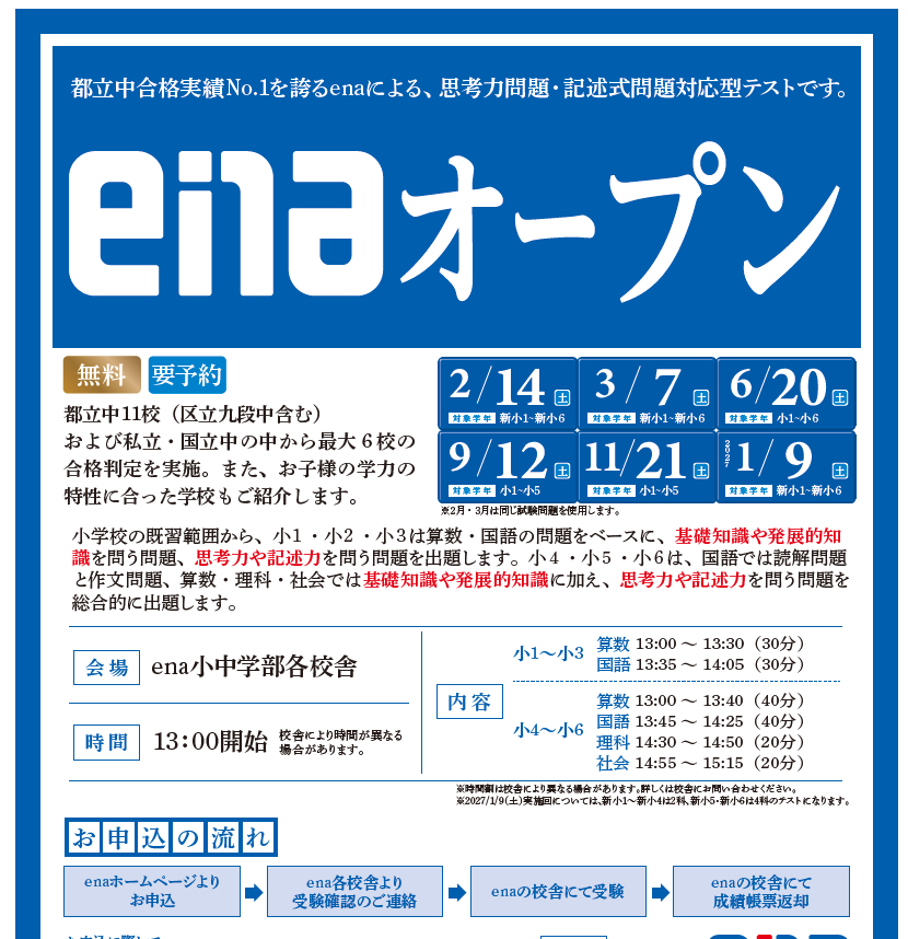 ６月enaオープン