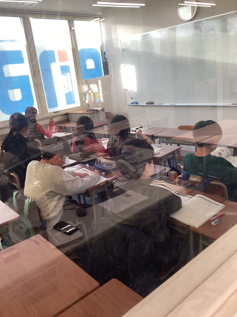 春期講習７日目　春うらら