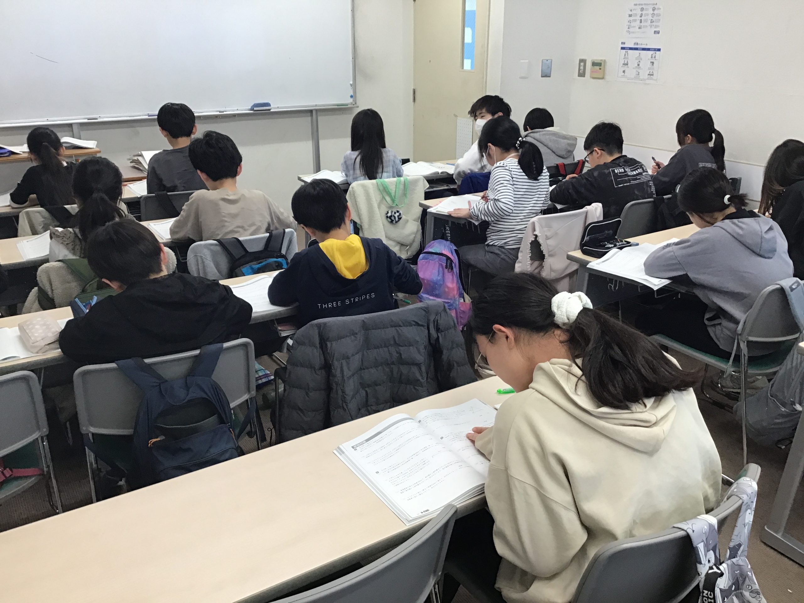 【ena吉祥寺】春期講習８日目９日目　小学生たちの様子