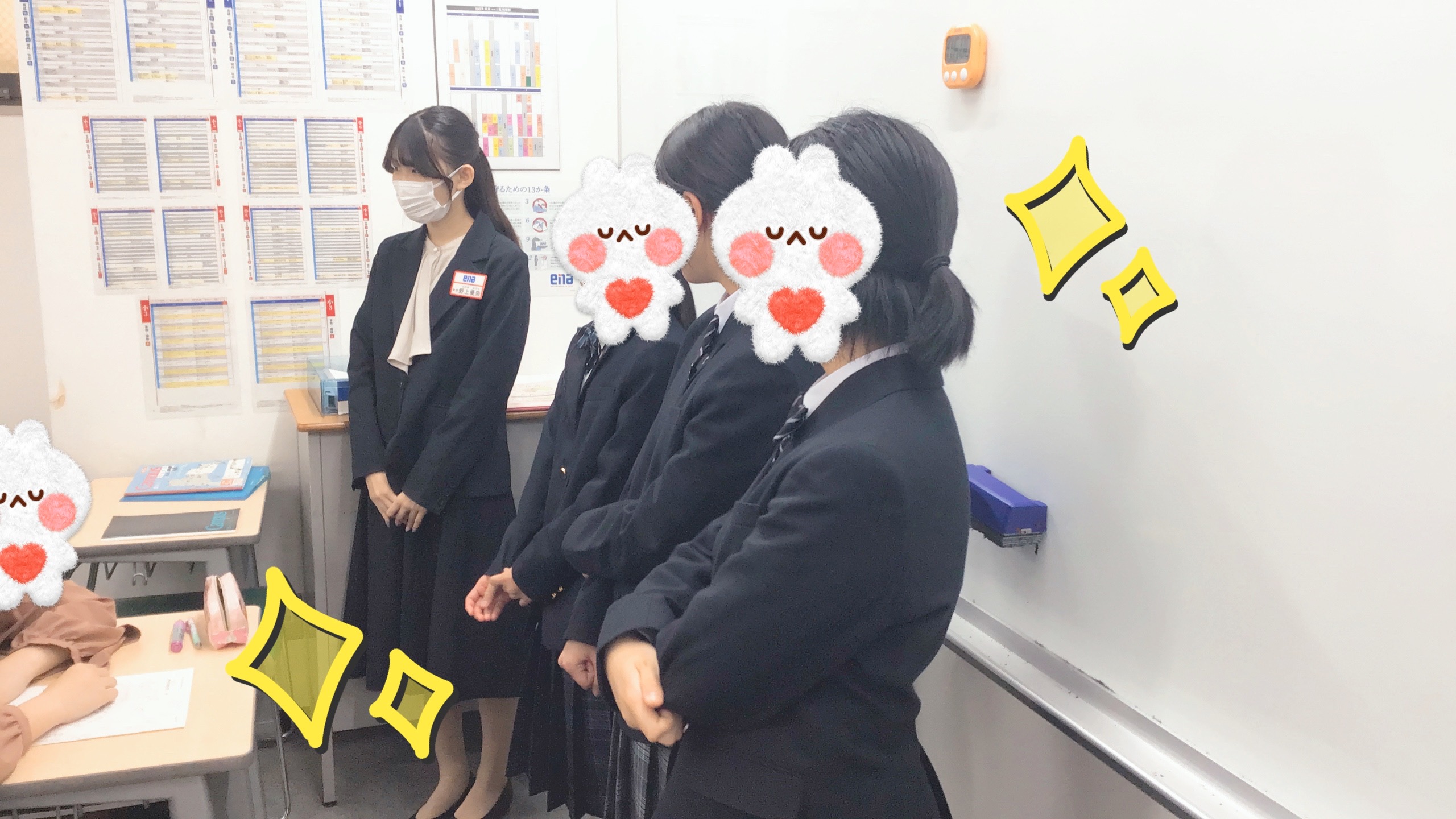 みたか通信vol.20　始業式明けの本科授業！都立中合格者の先輩に背中を押された新小６生！！