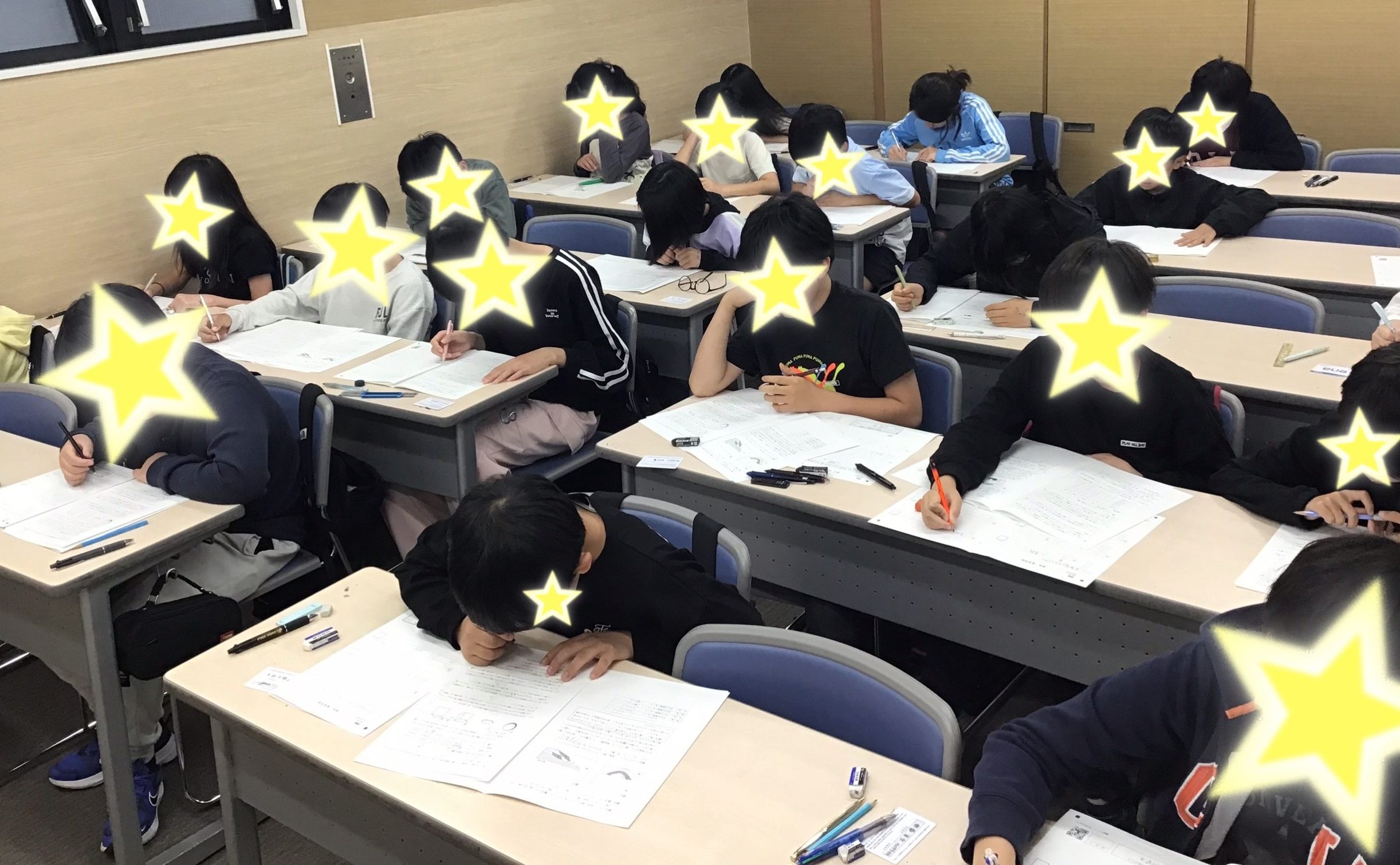 私立中合判を実施しました