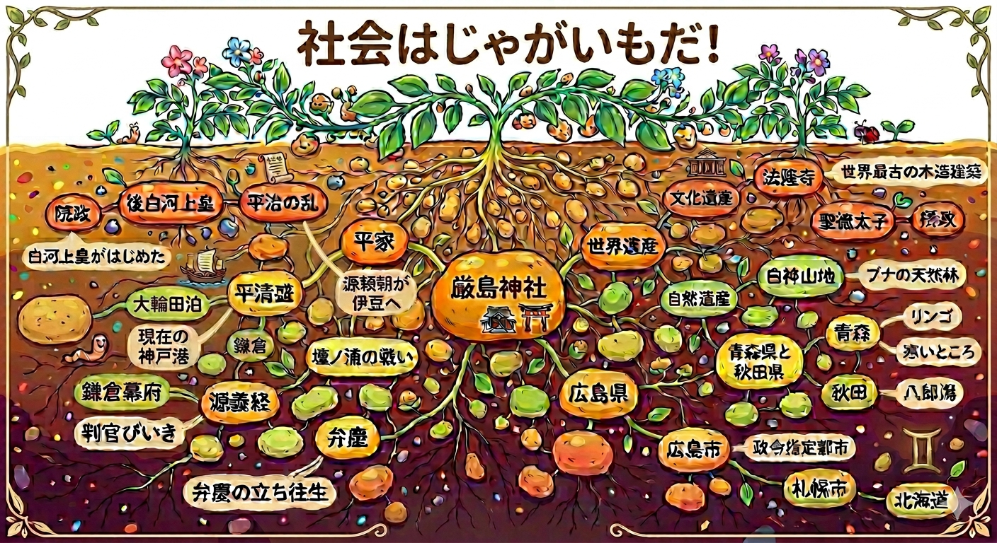 【KUNI×BLOG】No.040♦社会はじゃがいもだ！