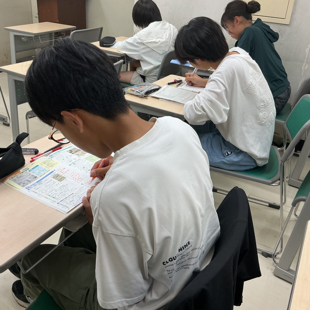 6月21日（月）定期テスト対策学習会③を実施しました！