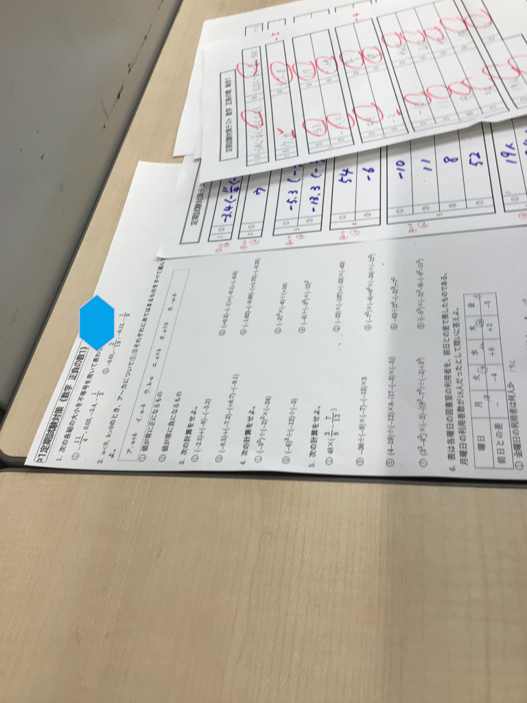 ☆中学生の踏ん張り！☆