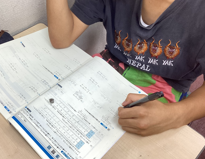 【ena一橋学園】enaワークを使って本気で臨む　～定期テスト対策～