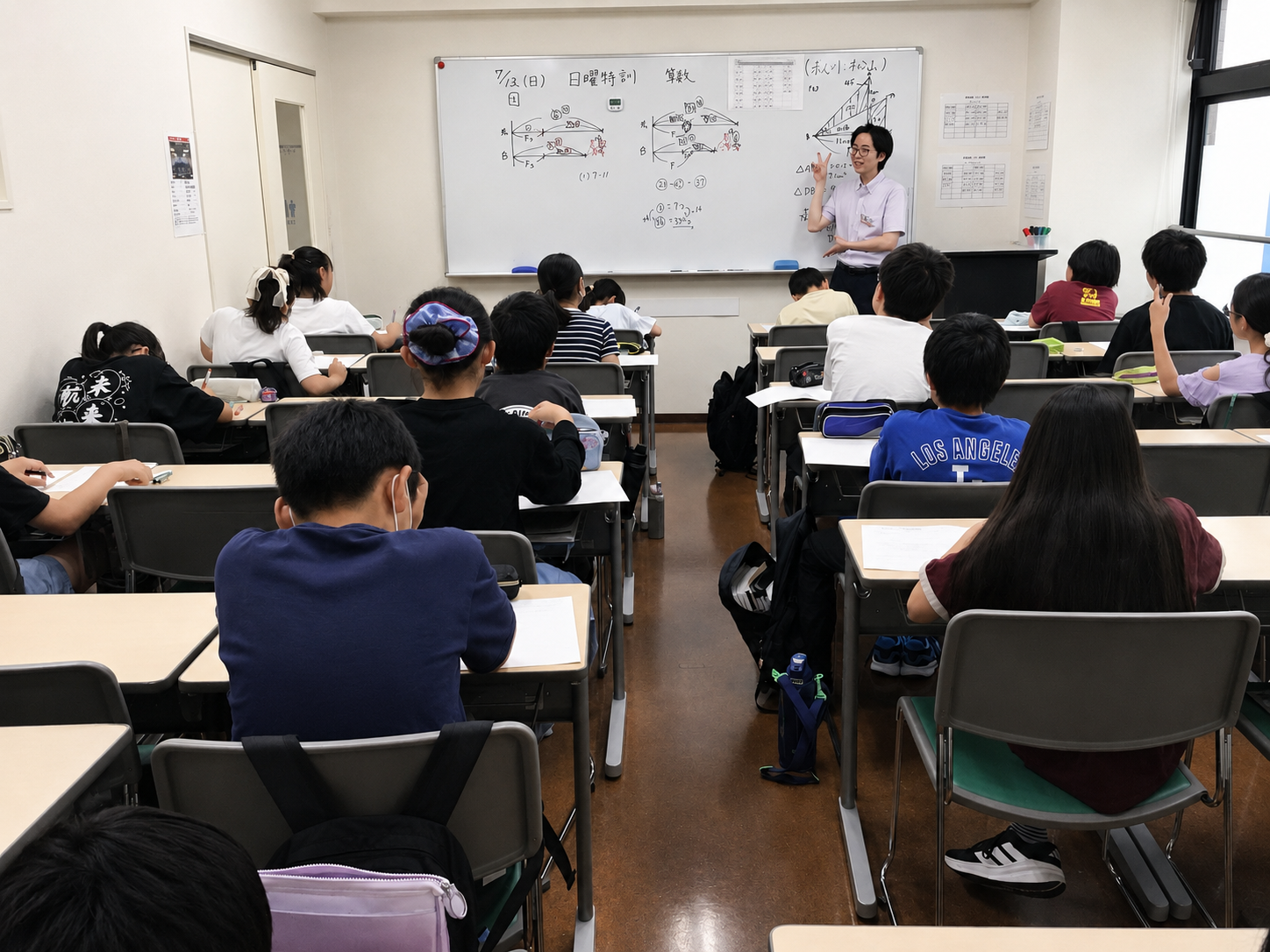 小6前期日曜特訓 ラスト！ | 公式・進学塾のena｜中学・高校受験を中心