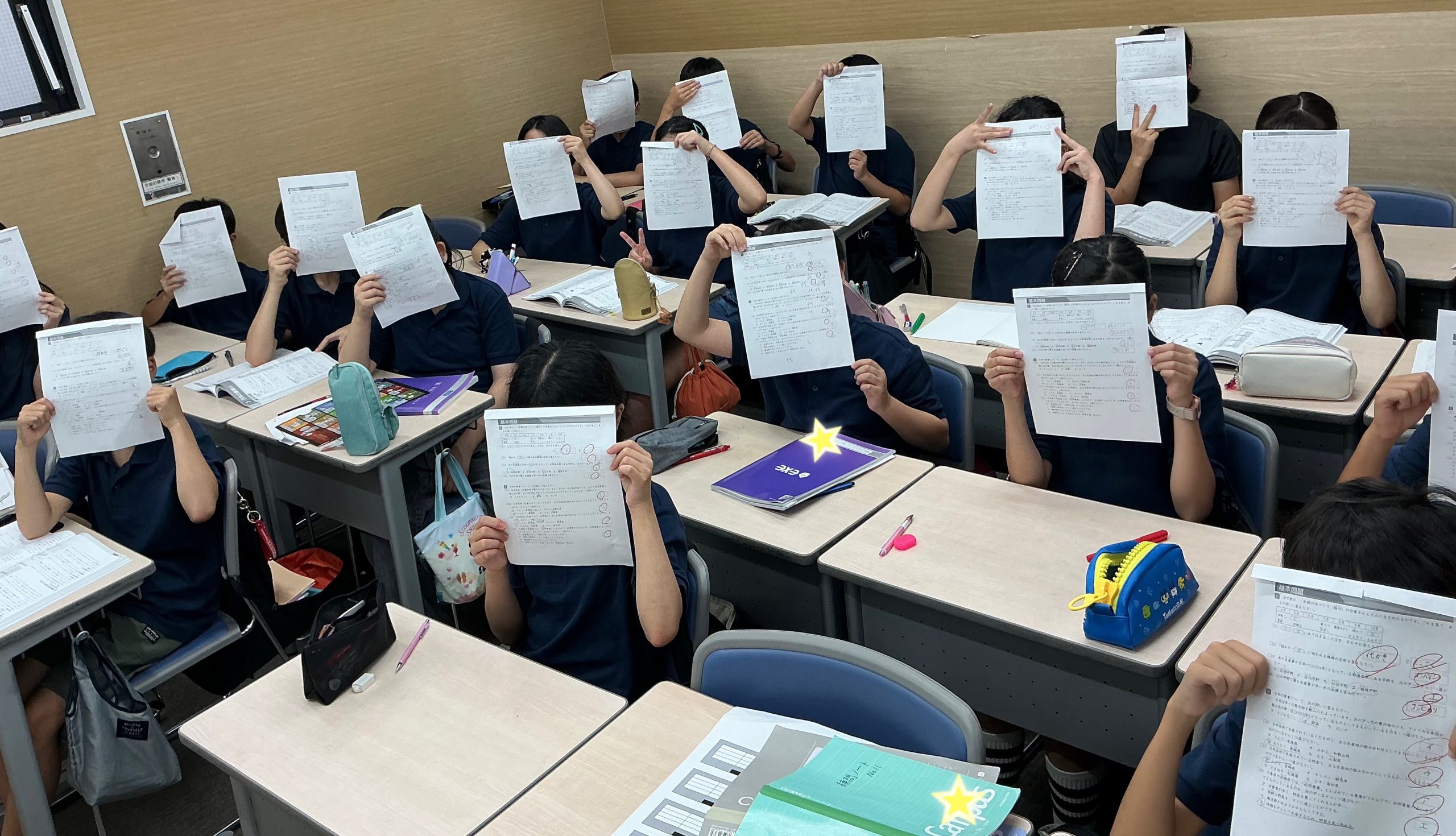 学年全員が満点！！
