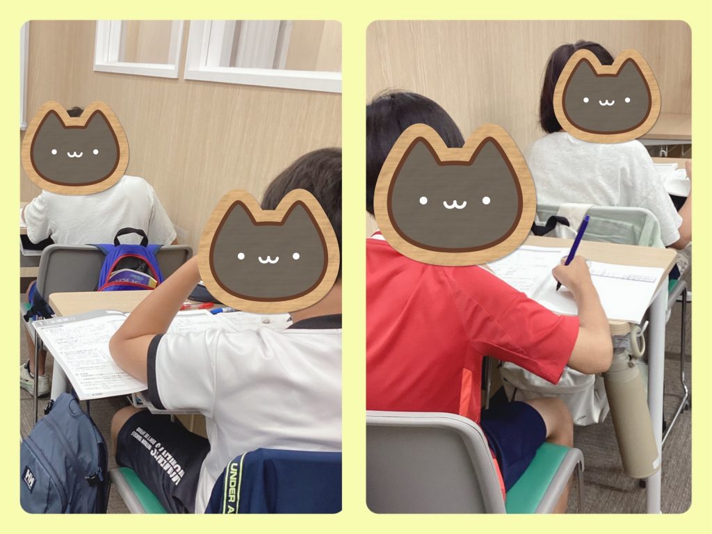 夏期講習スタートしました！