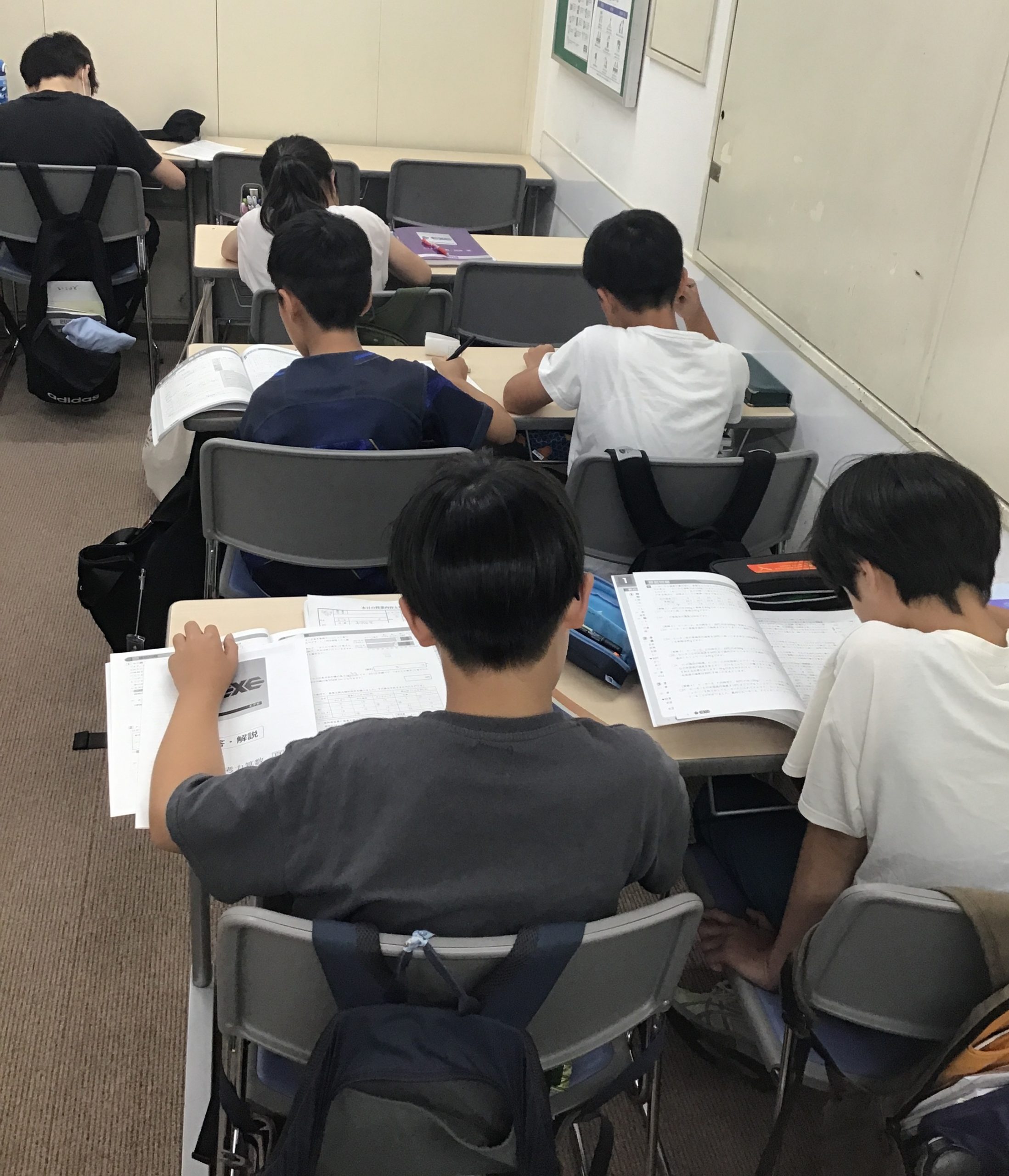 【ena吉祥寺】夏期講習１日目①　小６受験生