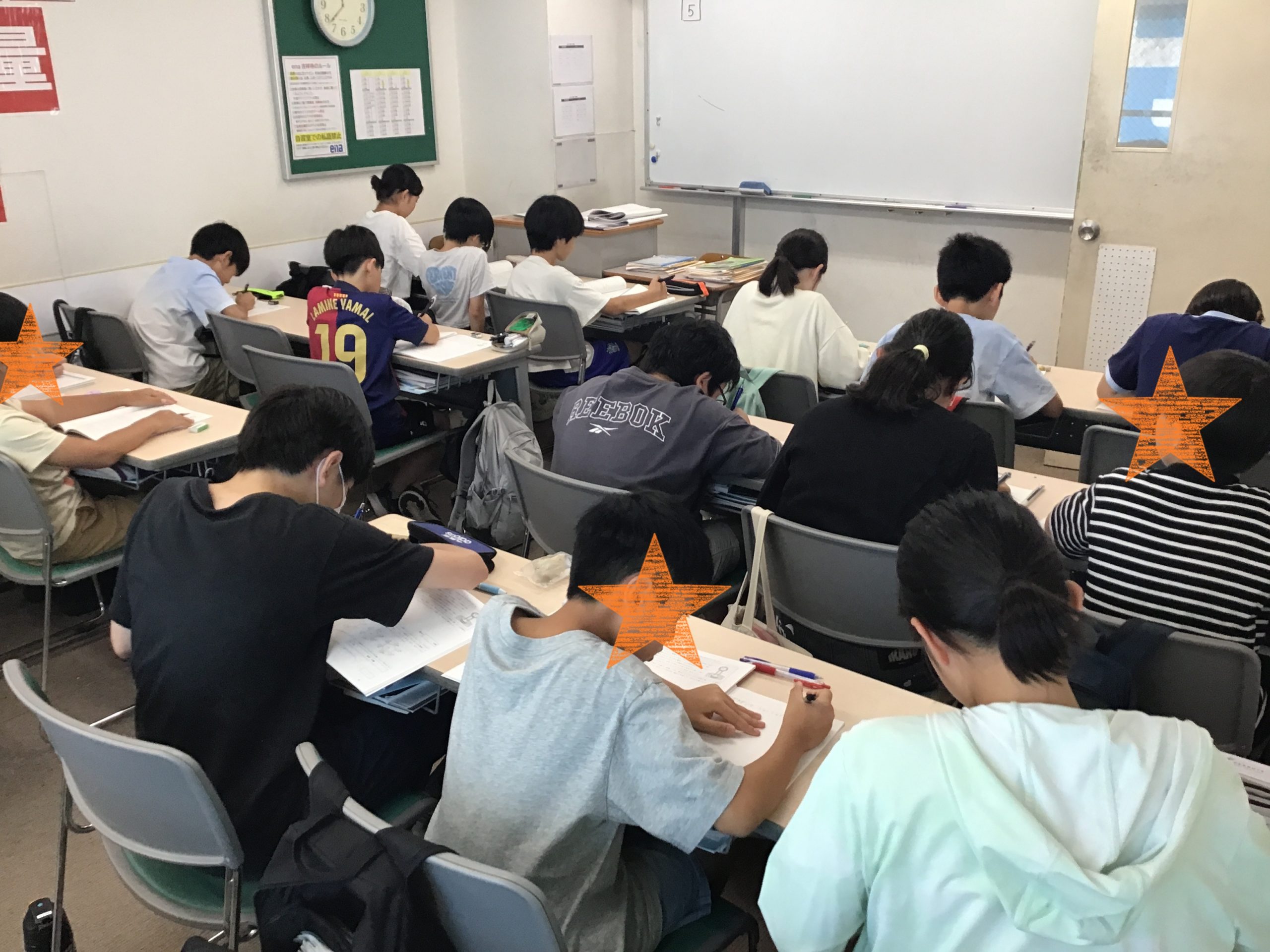【ena吉祥寺】夏期講習５日目　小６受験生