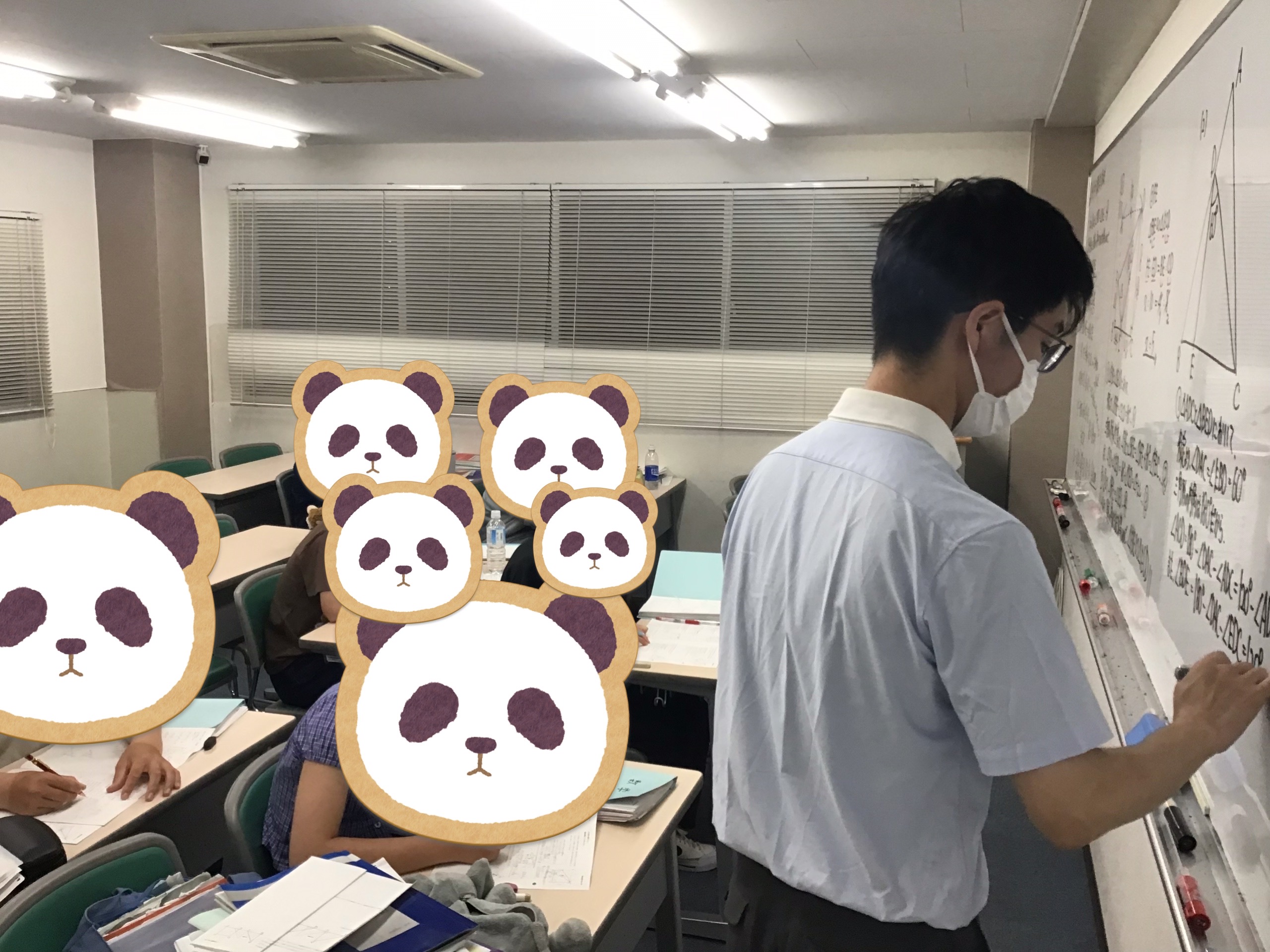 狛江ウォッチ0731【中３】浜本先生と数学を楽しむ