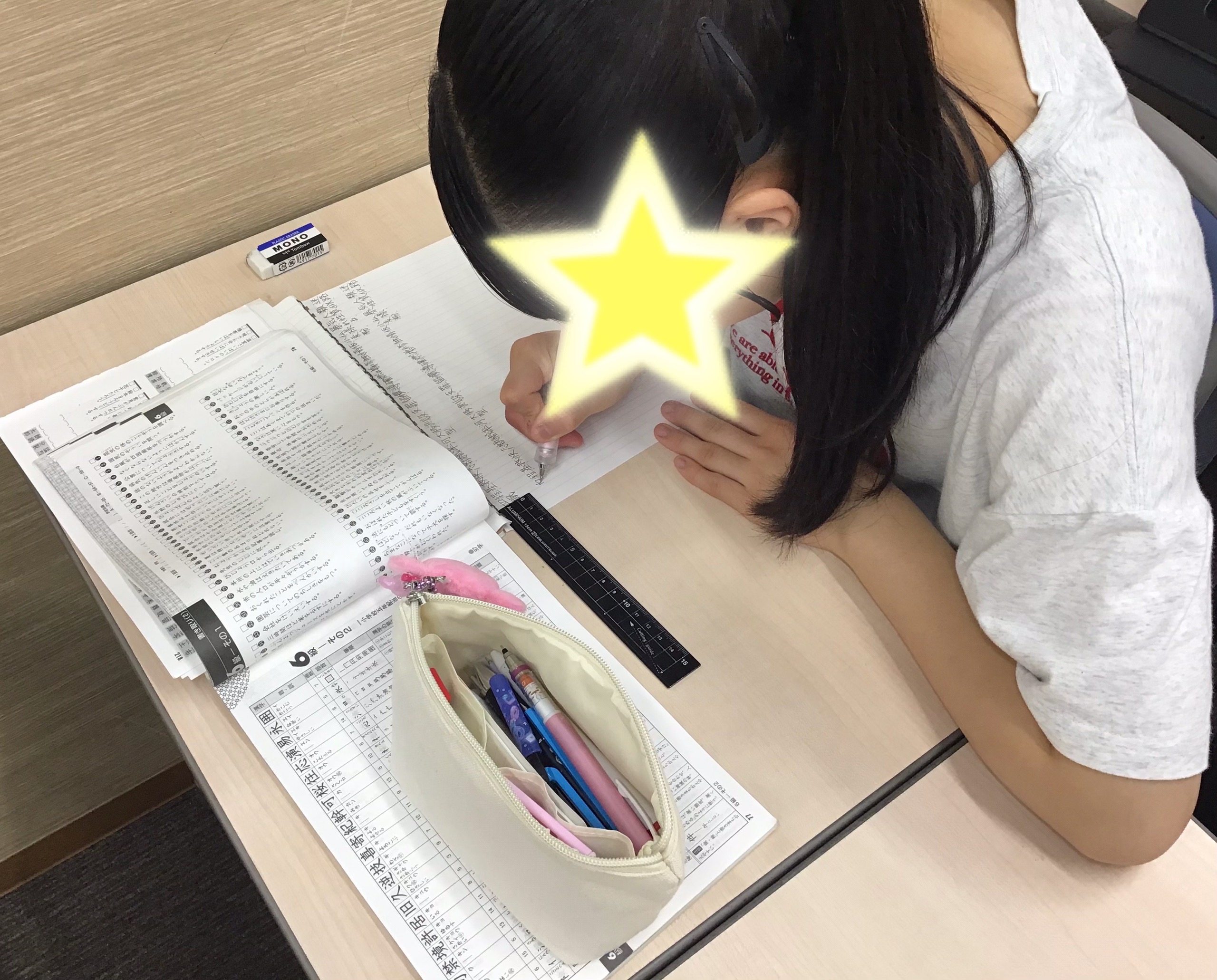 小テストにも本気！