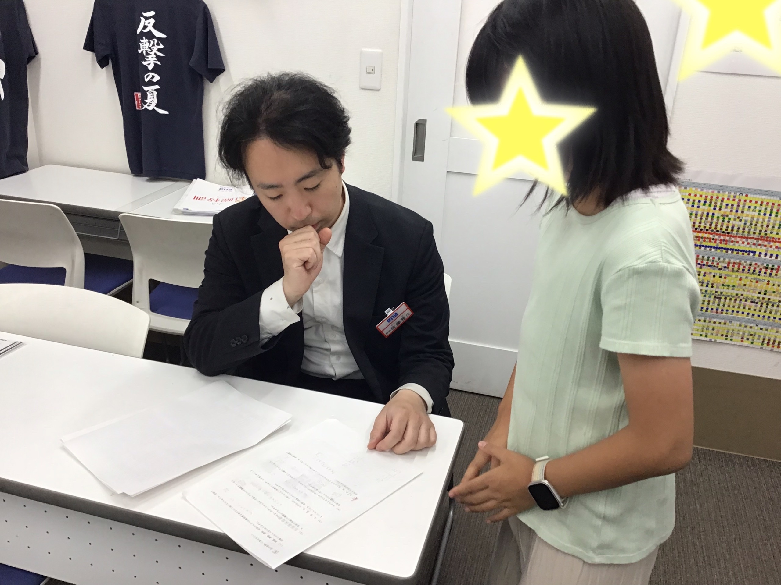 復習テストは毎週コツコツ！