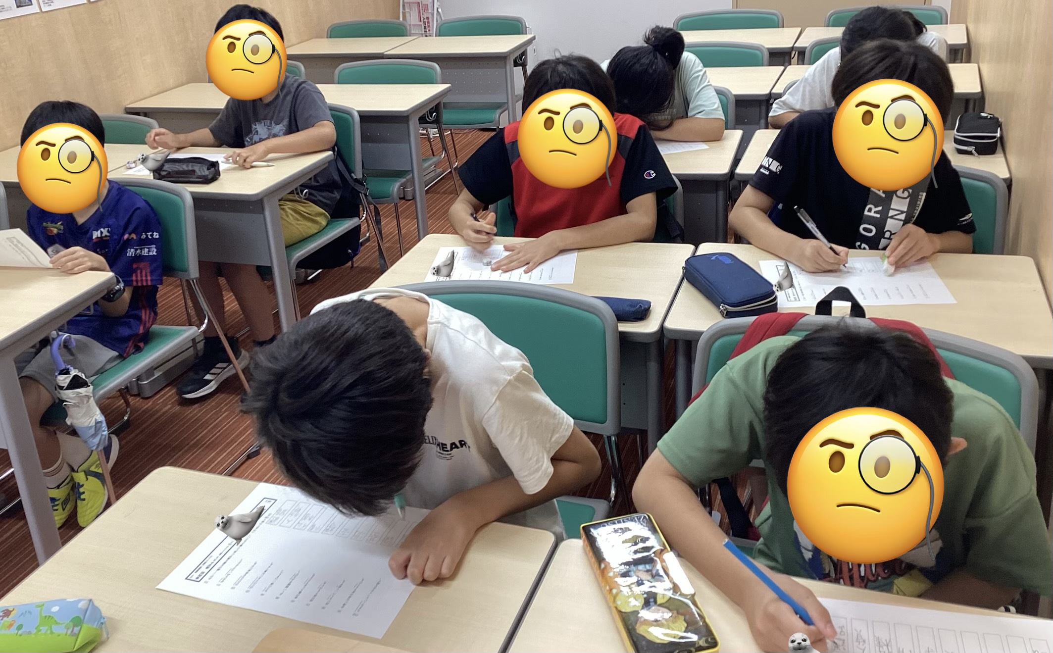【KUNI×BLOG】No.049♦～国立進学便りver.夏～　「漢字テストに本気中」