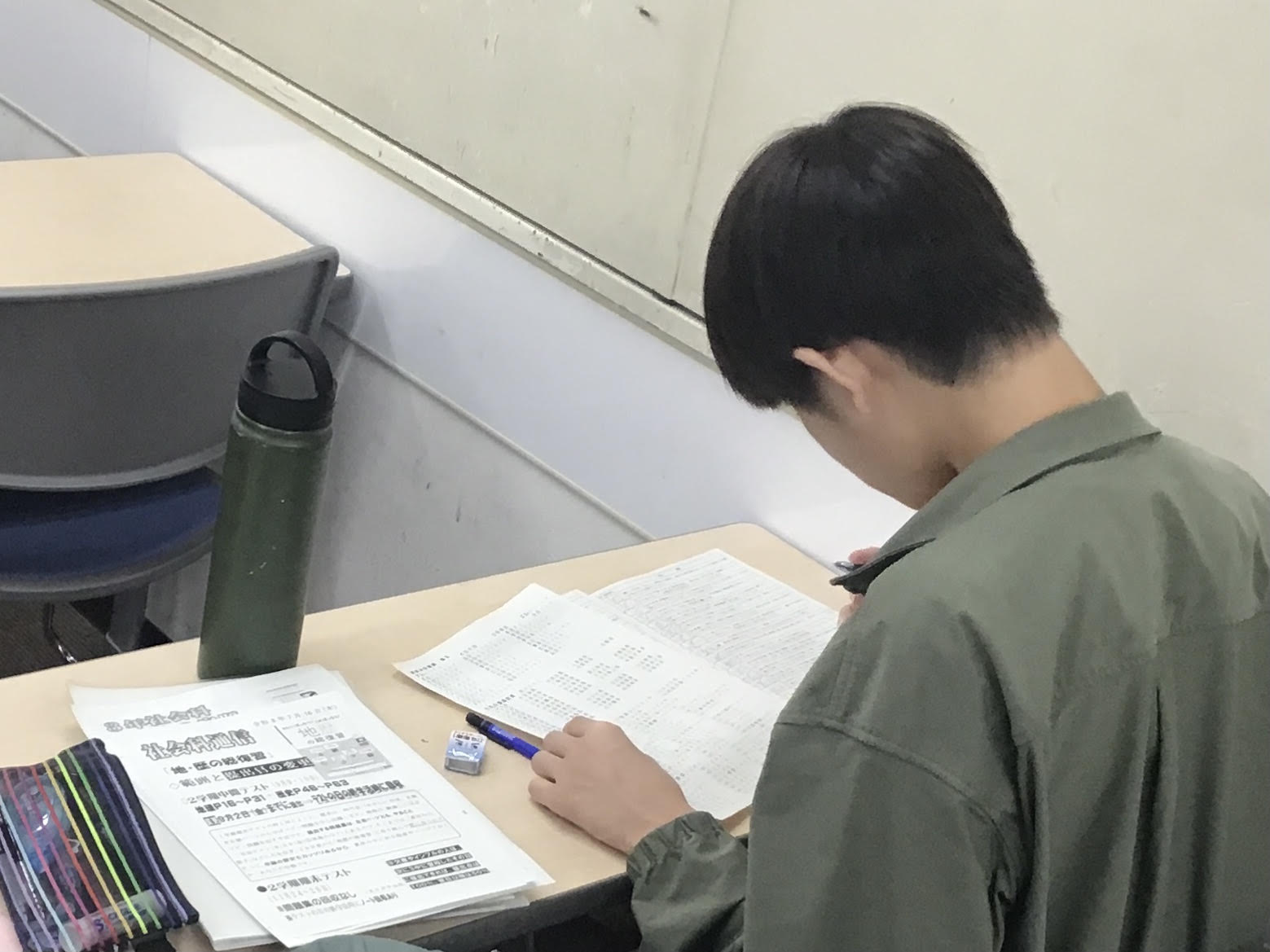 【ena吉祥寺】夏期講習６日目　中３受験生の午前中